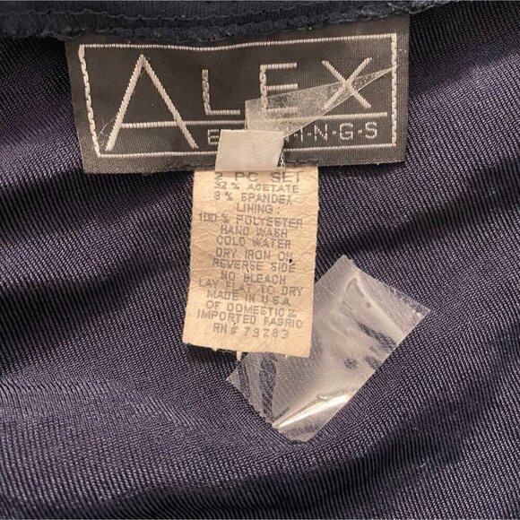 Alex Evenings Size 14  Top Blouse Jacket Glitter Fancy Party Cocktail Wedding - Picture 6 of 6